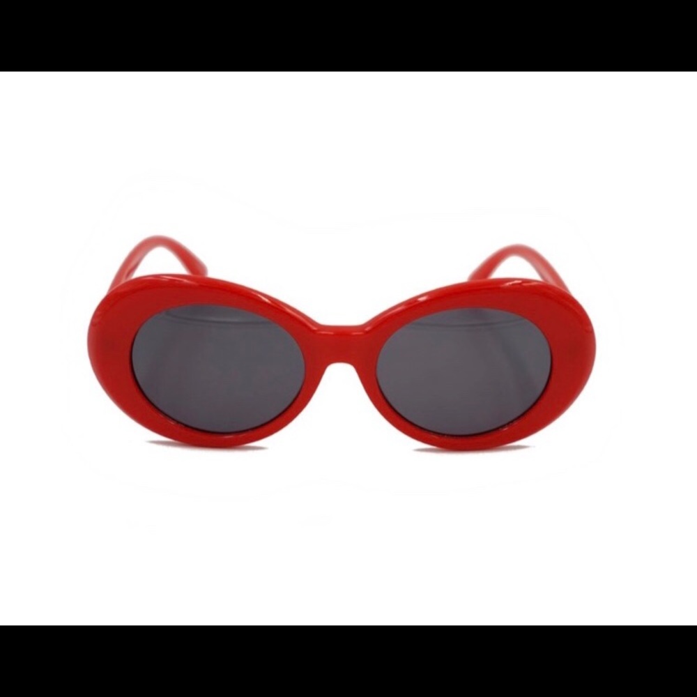 Red Retro Sunglasses